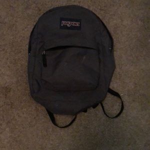 Gray jansport backpack